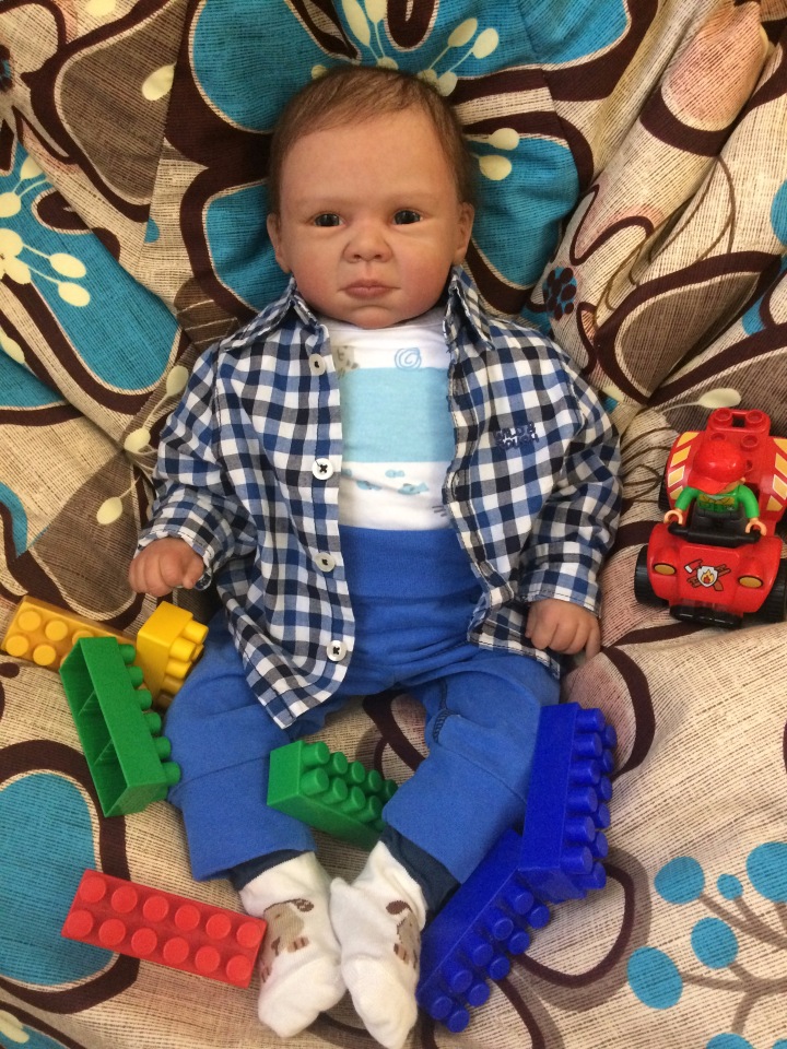 Малыш Trey — Куклы Реборн (Reborn): работы мастеров (фото 9)