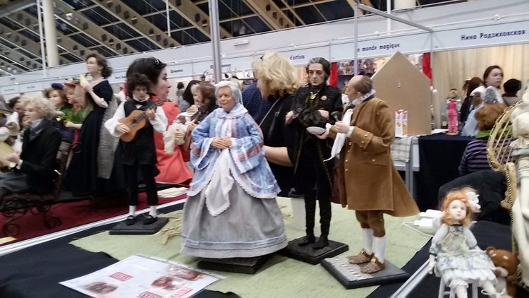 V Ежегодный Весенний Бал Авторских Кукол на Тишинке