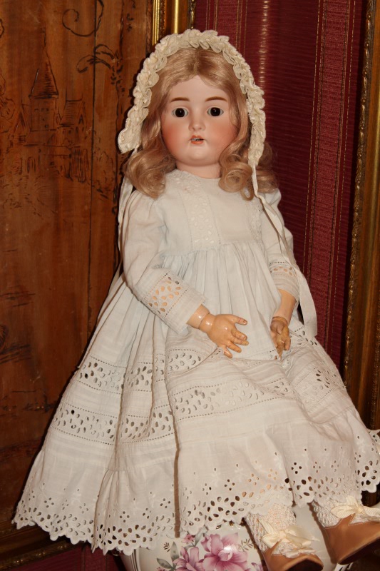 Антикварная кукла Бруно Шмидт. Само очарование (фото 4)
