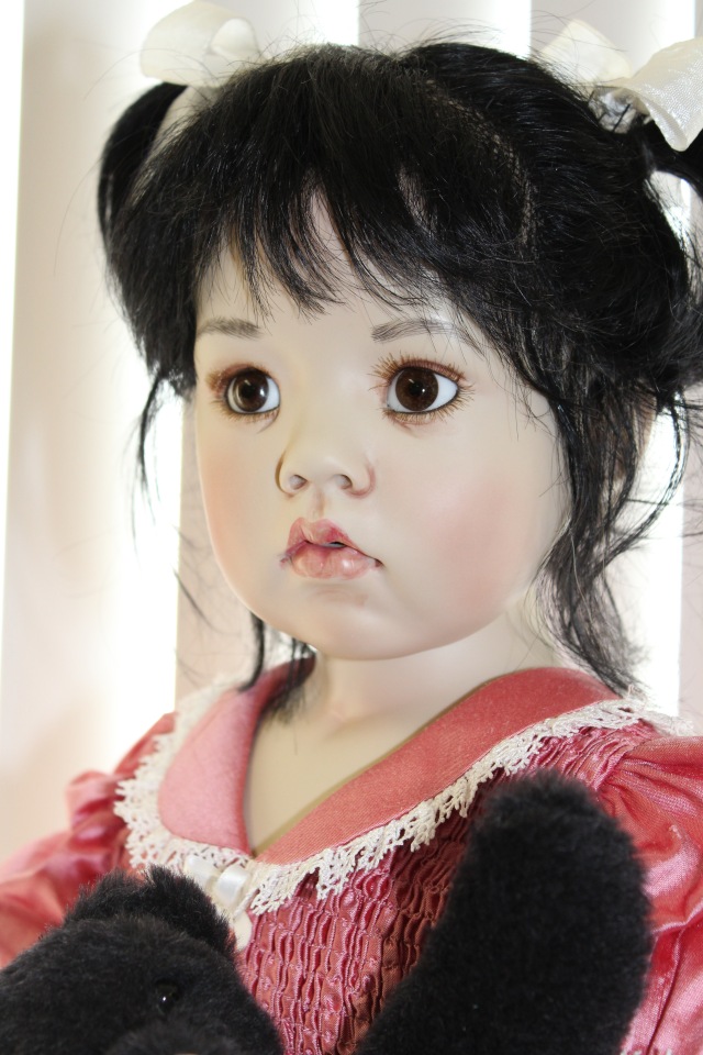 Пасхальная встреча в магазине кукол Хильдегард Гюнзел. Новая коллекция из резин 2017. Азиаточка Tian Yu