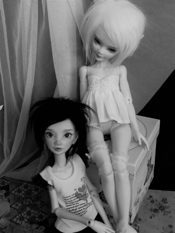 Черно-белое — Куклы Somniadolls (Наталья Долозова): российские BJD (БЖД) (фото 4)