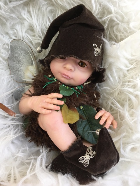 Лесной Эльфёныш,кукла-реборн Элины Кудрявцевой