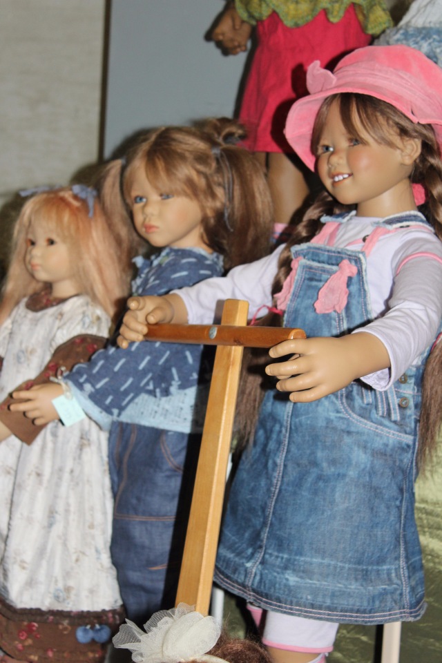 Выставка мишек, кукол и кукольной миниатюры в Голландии 2017 - часть первая