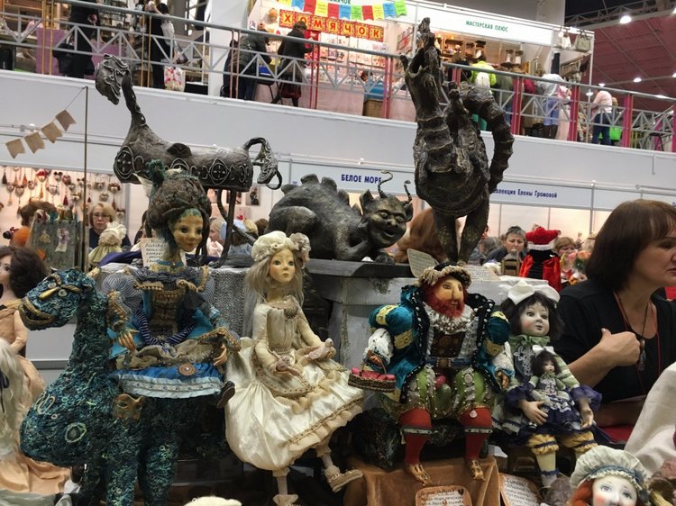 Выставка на Тишинке октябрь 2017 - очень много красоты! Фотоотчет