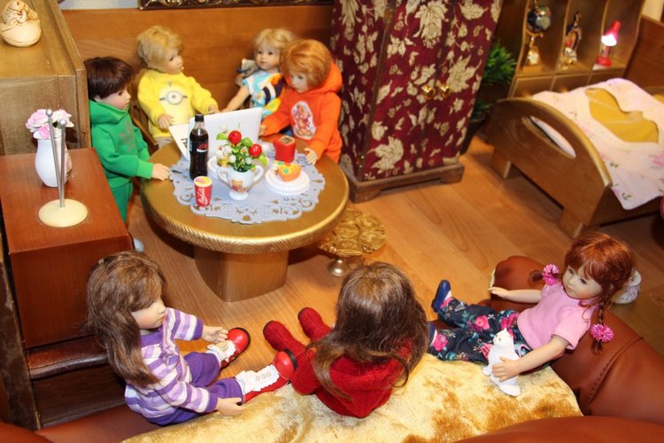 В гостях у плюшек — Куклы Heidi Plusczok (Хайди/Хейди Плюсчок) — фото