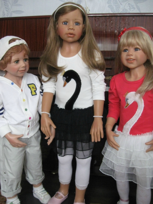 Мои прекрасные лебеди или примеряем новые наряды (фото 4)