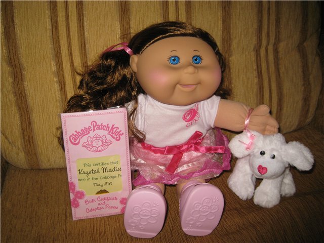 Моя капустная девочка — Куклы Cabbage Patch Kids (Капустки): винтаж 80 (фото 9)