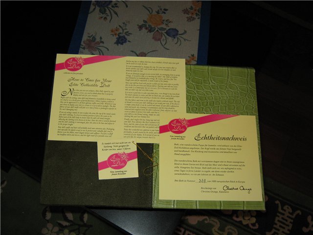 Какие бывают сертификаты у наших куколок