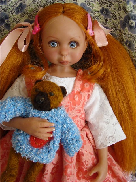 Эмма - рыжее чудо. Авторская кукла Кондрашовой Ирины (фото 8)