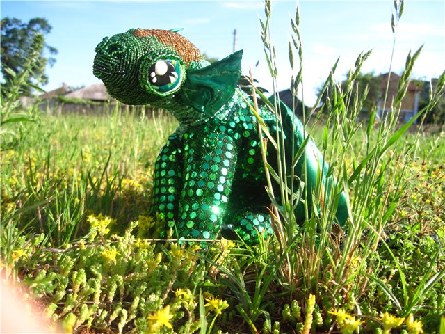 Дракоша — Текстильные игрушки и примитивы: кофейные (фото 2)