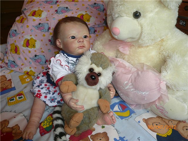 Кукла реборн Оленька. Мы подросли