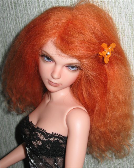 Золотые ручки 2. Паричок для куклы БЖД Iplehouse JID Leona (фото 5)