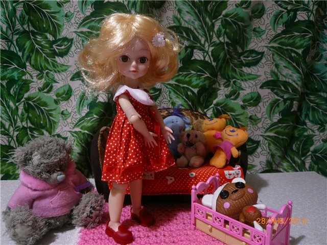 Звездочка - шарнирная кукла Baby Girl | Бэйбики Звездочка - шарнирная кукла Baby Girl (фото 10)