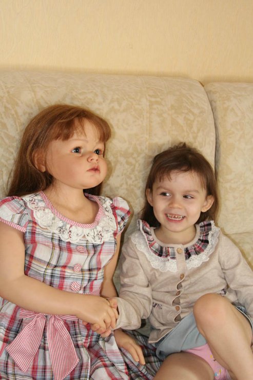 Девочка Эвелина — Куклы Реборн (Reborn): работы мастеров