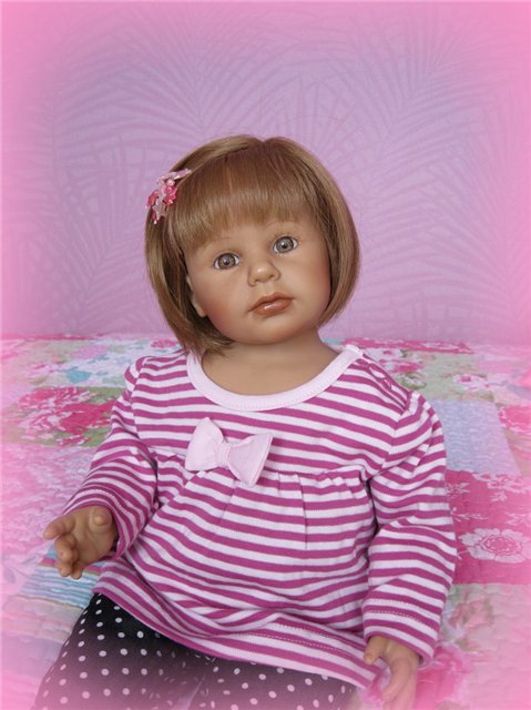 Мы пришли познакомиться! Очаровательные девочки-куклы от Brigitte Paetsch (фото 4)