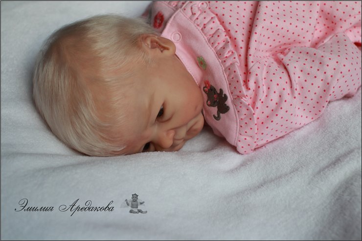 Моя блондинка, Коко-Кристинка. Кукла реборн Эмилии Аредаковой (фото 6)