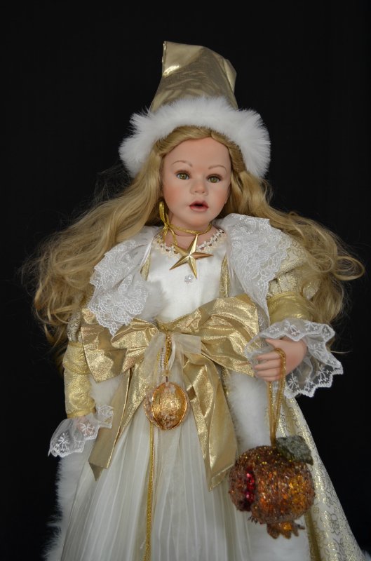 Очаровательная сказочная фарфоровая волшебница (фото 3)