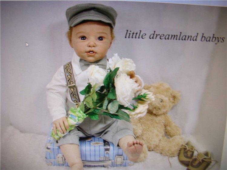 Увидела симпатичного мальчишку. Reborn Prototype Toddler, sculpt Adrie Stoete (фото 2)