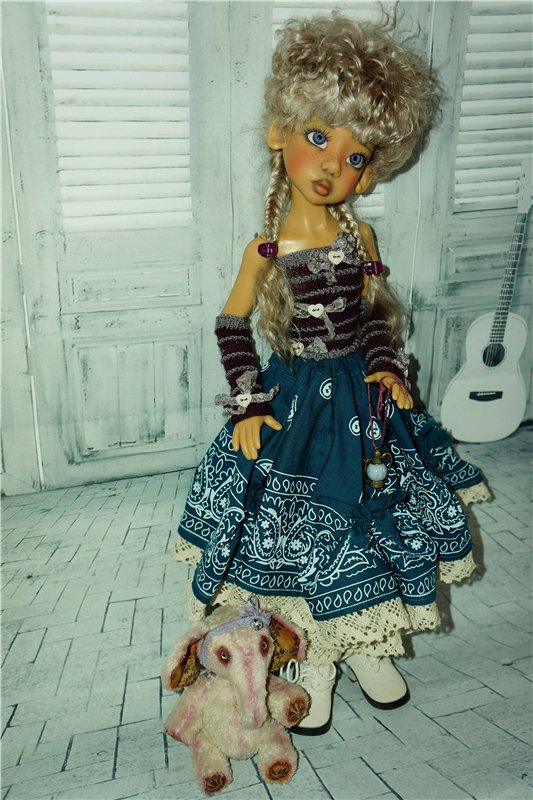 Как мы наряды делили — Куклы Kaye Wiggs (Кайе Виггс): авторские BJD (БЖД) (фото 9)