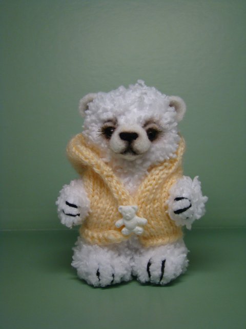 Мишка Снежка. Авторская игрушка своими руками Ольги Чернухо (фото 2)