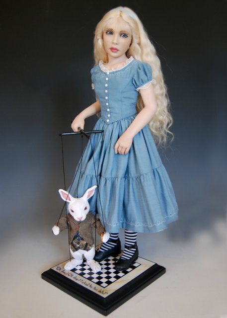 Королева Алиса на праздник зовет или Опять в Зазеркалье. Куклы Diane Keeler из цикла Alice in Wonderland