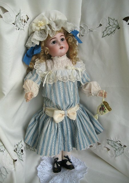 Новенькая антикварная кукла - Kammer & Reinhardt mold 192 (фото 3)