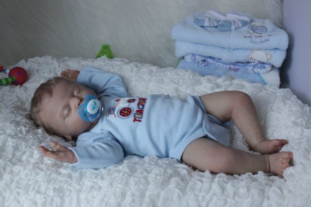 Линус 3... Малыш реборн Виктории Вишни (фото 2)