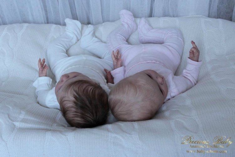 Мы двойняшки! Куклы реборн Анастасии Бочковой