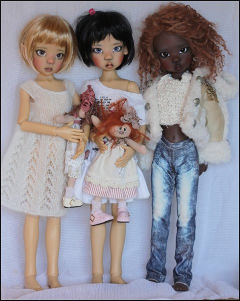 Преордер на тановую Иззи и темную Мики от Kaye Wiggs (фото 10)