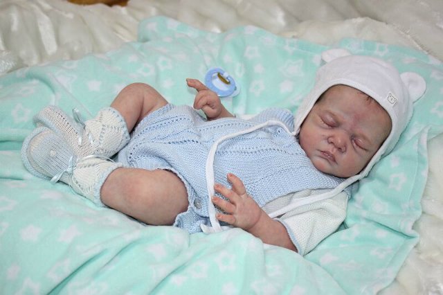 Кукла реборн CASPAR прототип художник Beatrix Schröder (фото 3)