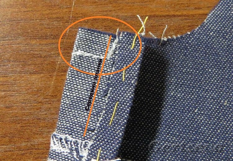 Мастер класс по пошиву джинсовой курточки для куклы (фото 3)