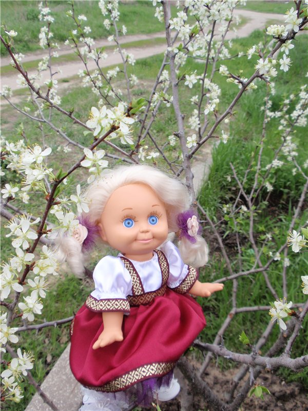 Маленькие вишенки. Одежда для кукол Baby Face Galoob своими руками