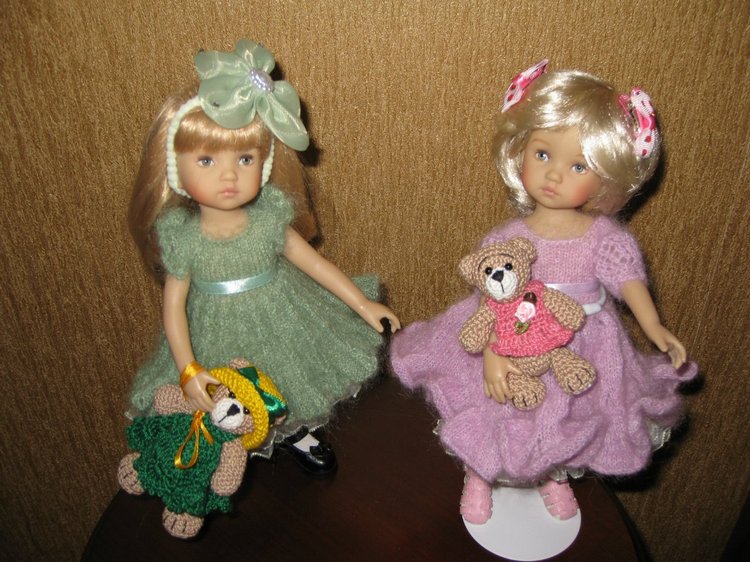 У нас тоже весеннее настроение! Кукла Дианны Эффнер