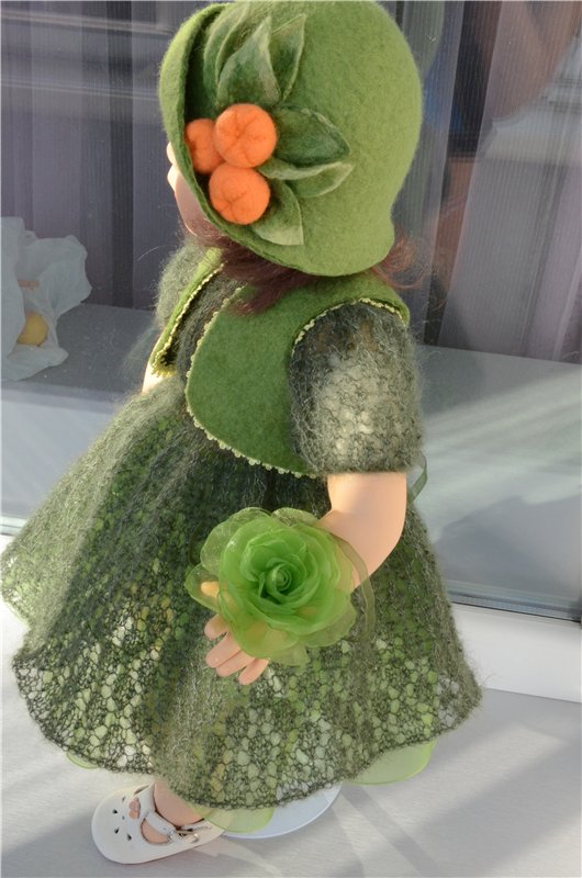 Мандариновое настроение — Одежда и обувь для кукол своими руками: фото (фото 2)