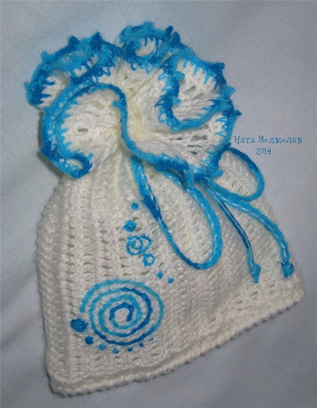 Если прохладно. Вязаная одежда для кукол-малышей (фото 8)