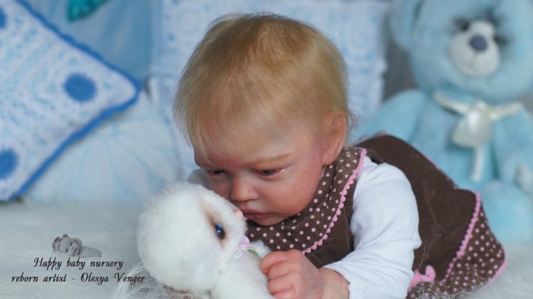 Моя маленькая Бэль. Кукла реборн Олеси Венгер