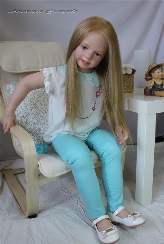 Святослава. Мой светлый ангел. Кукла реборн Анастасии Гангало