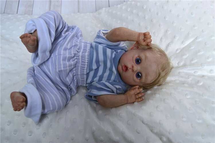 Белокурый гномик реборн — Куклы Реборн (Reborn): работы мастеров