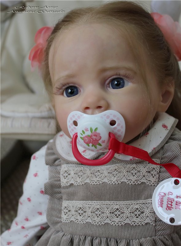 А мы скоро едем на выставку кукол. Куклы реборн Анасатсии Гангало (фото 4)