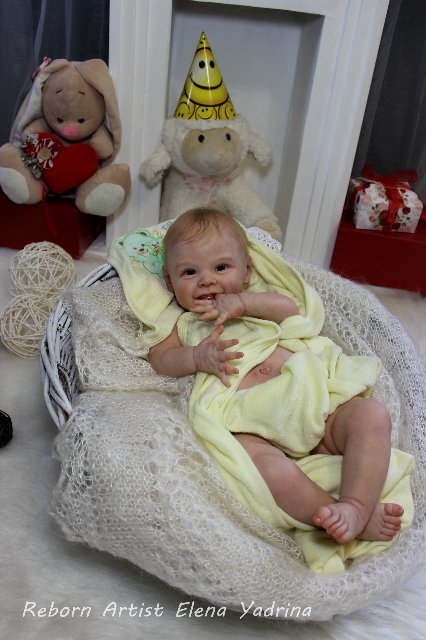 Первый праздник малыша. Куклы реборн Елены Ядриной (фото 3)