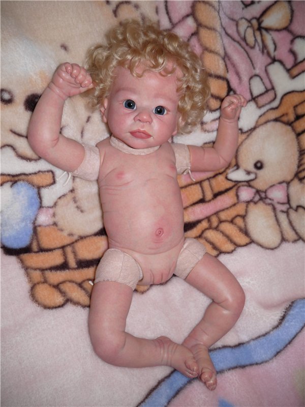 Моя Холли из молдика Holly от скульптора Linda Murray. Кукла реборн Натальи Фединой, Baby-Zest (фото 10)