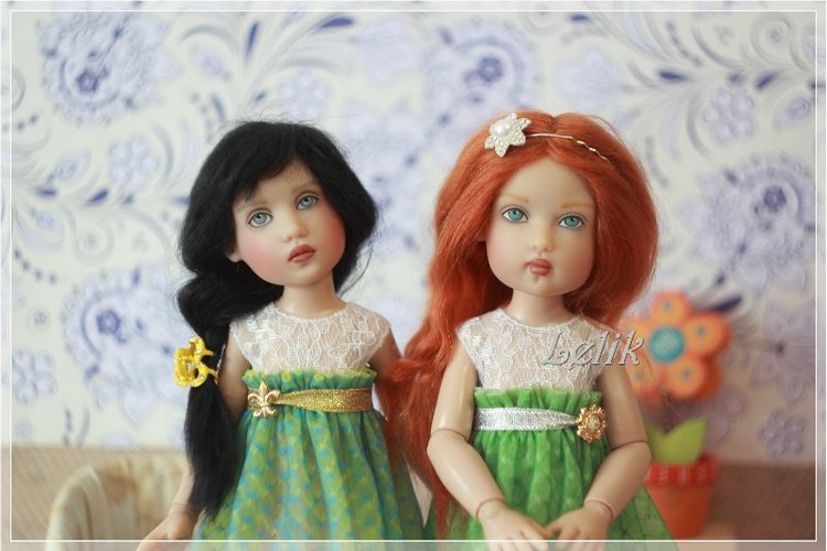 Уютные кресла и новые платья для моих любимиц Бетти и Оливки