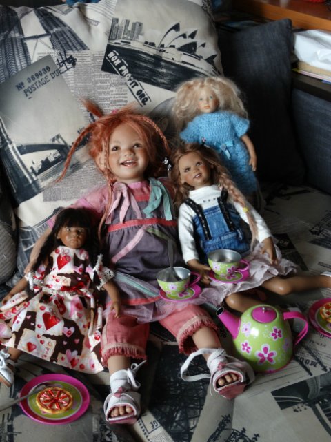 Что мне снег, что мне зной. Кукла Annette Himstedt