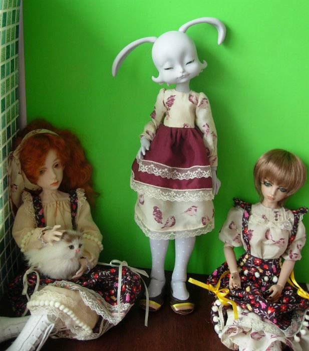 Новые платья, Кася, Мэри, и немного Зайцы (Iplehouse JID, Dollstown, Lillycat) | Бэйбики Новые платья, Кася, Мэри, и немного Зайцы (Iplehouse JID, Dollstown, Lillycat)