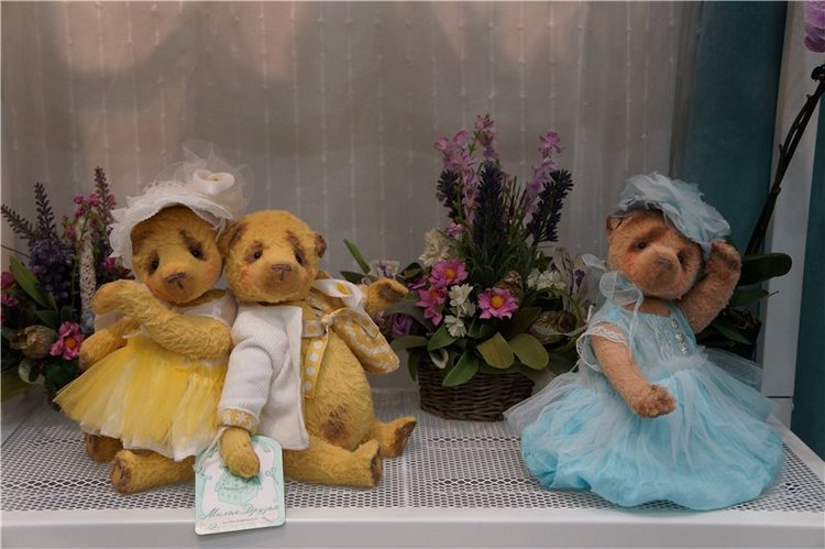 Картинки с выставки кукол на Тишинке. Moscow Fair 2015. Всем любителям Тедди посвящается