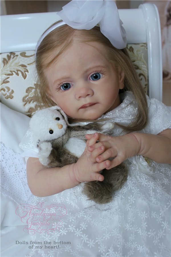 Дарина. Мой Прототип реборн Фрида от Каролы Вегерих