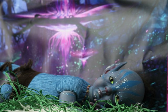 Аватарёнок Вишно (защитник) - кукла от Элины Кудрявцевой