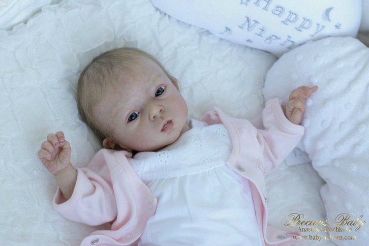 Маленькая капелька - Аделия! Кукла реборн Анастасии Бочковой (фото 4)