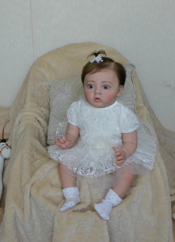 Маленькая Миланочка! Кукла реборн Шепелевой Людмилы
