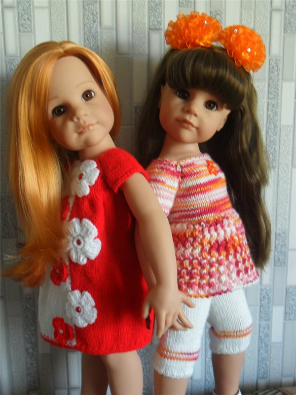 Неразлучные сестрички — Одежда и обувь для кукол своими руками: фото (фото 6)